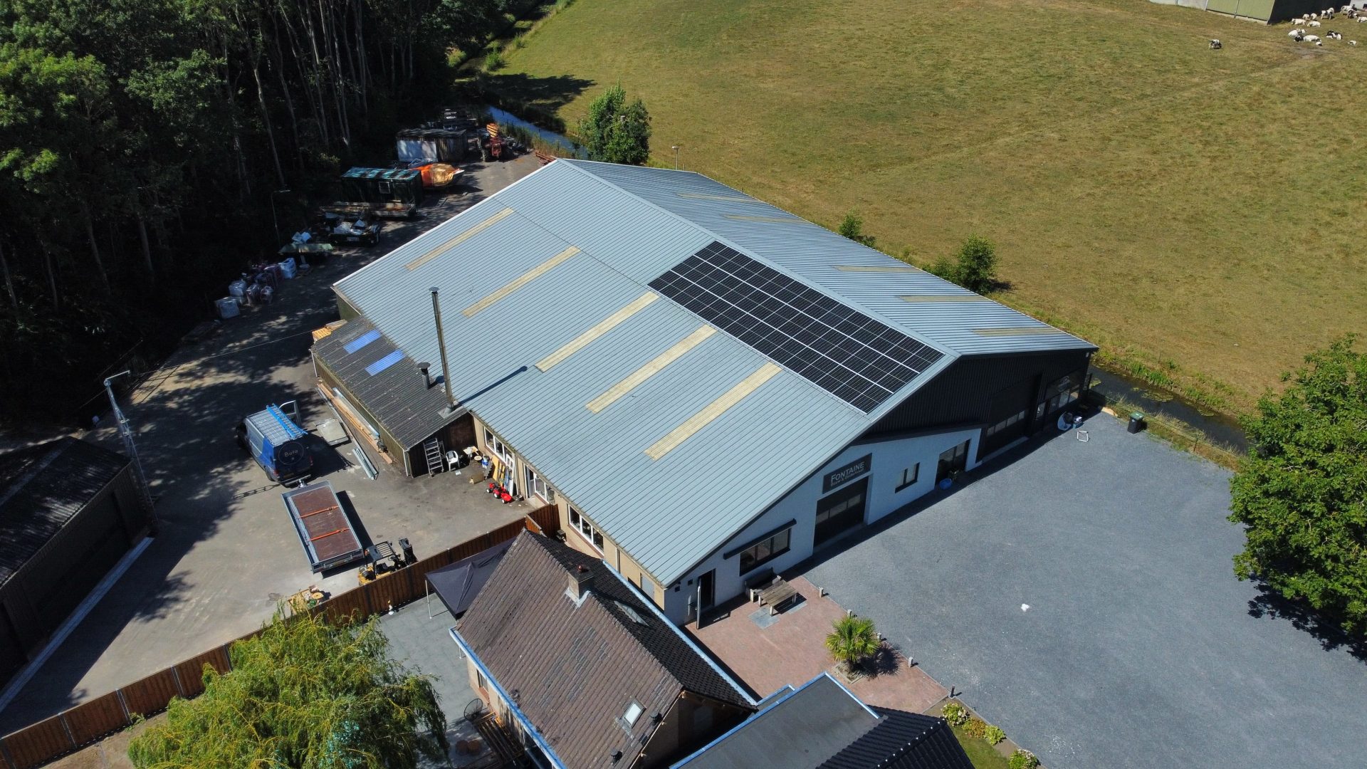 Zonnepanelen Bouwbedrijf