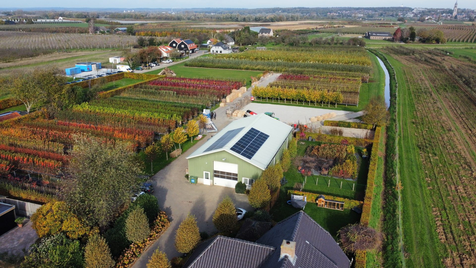 Zonnepanelen Boomkweker