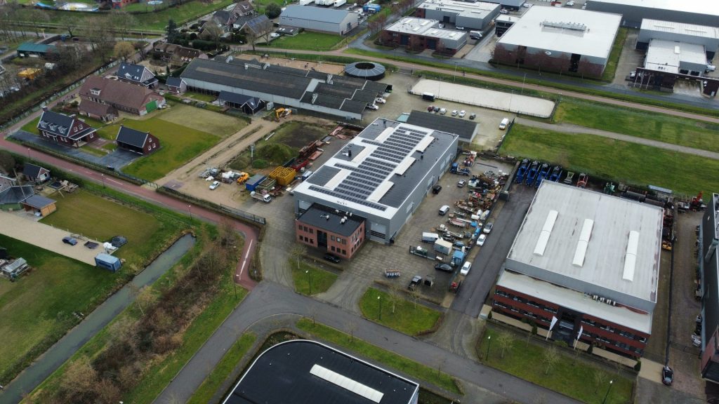 Zonnepanelen constructiebedrijf