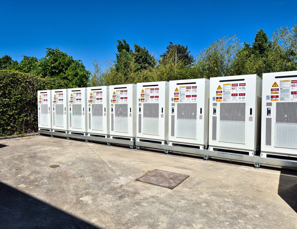 Batterijsysteem voor bedrijven 1 Energieopslag Moerkapelle Gerbera United