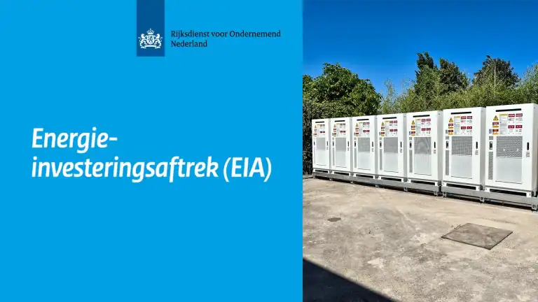 Energie-investeringsaftrek (EIA) zonnepanelen en energieopslag bij Bata Energy Solutions.